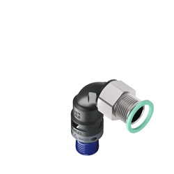 Curva 90°Ip68 Bn12 M20 Nero