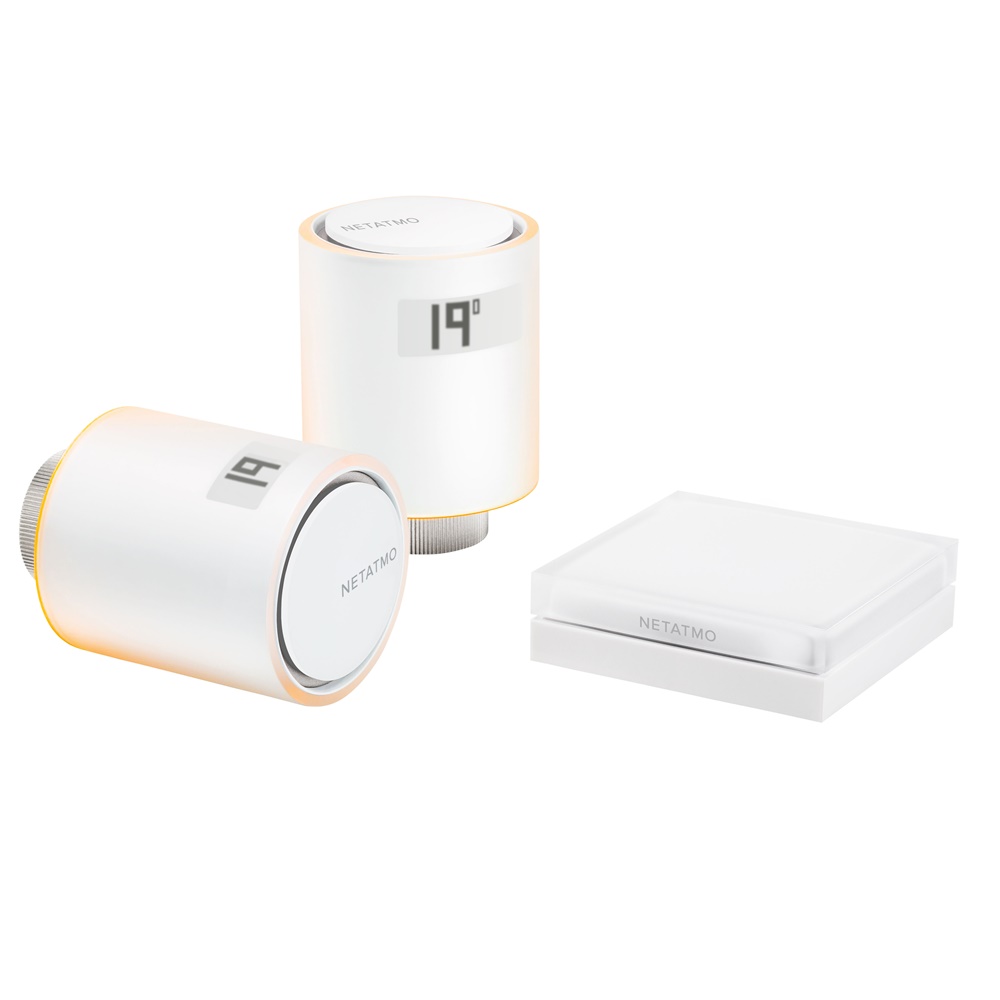 Kit valvole termostatiche intelligenti controllo temperatura riscaldamento raffreddamento residenziale commerciale