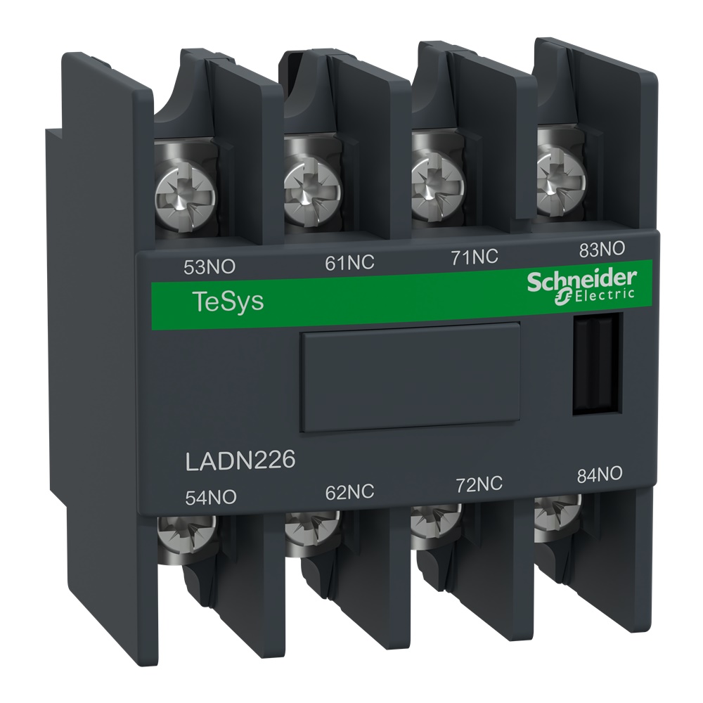 TeSys D - blocco contatti aux - 2 NO + 2 NC - capicorda chiusi