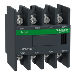 TeSys D - blocco contatti aux - 2 NO + 2 NC - capicorda chiusi