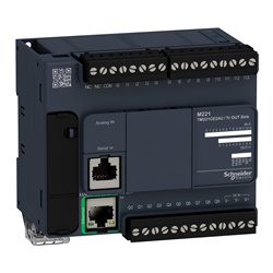 Controllore 14IN 10OUT transistor NPN Ethernet M221
