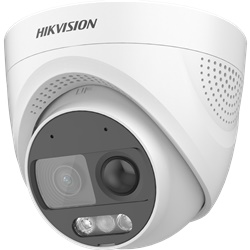 Telecamera Turret ColorVu 2MP PIR microfono speaker 2.8mm per sorveglianza esterna
