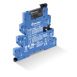 Interfaccia SSR MASTERPLUS 1NO 24V DC montaggio modulare