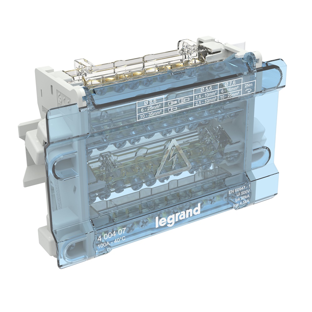 RIPARTITORE MODULARE 4P 100A 8M