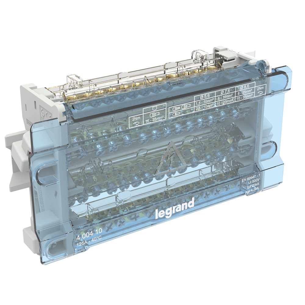 RIPARTITORE MODULARE 4P 125A 10M