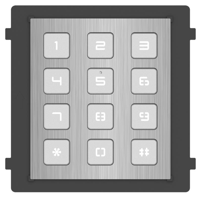 Modulo tastiera inox 12 tasti IP65 per controllo accessi sicurezza avanzata ambienti commerciali e residenziali