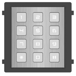 Modulo tastiera inox 12 tasti IP65 per controllo accessi sicurezza avanzata ambienti commerciali e residenziali
