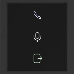 Modulo espansione sinottico stato retroilluminato IP65 per controllo accessi e automazione