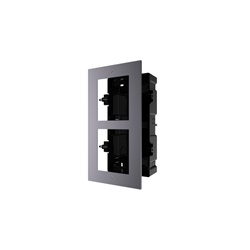 Cornice incasso 2 moduli plastica alta qualità per installazioni elettriche interne ed esterne