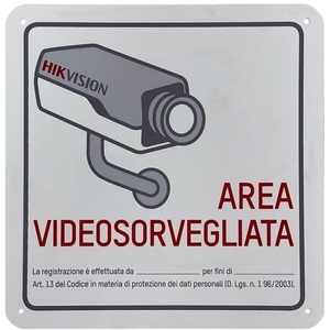 CARTELLO VIDEOSORVEGLIANZA         