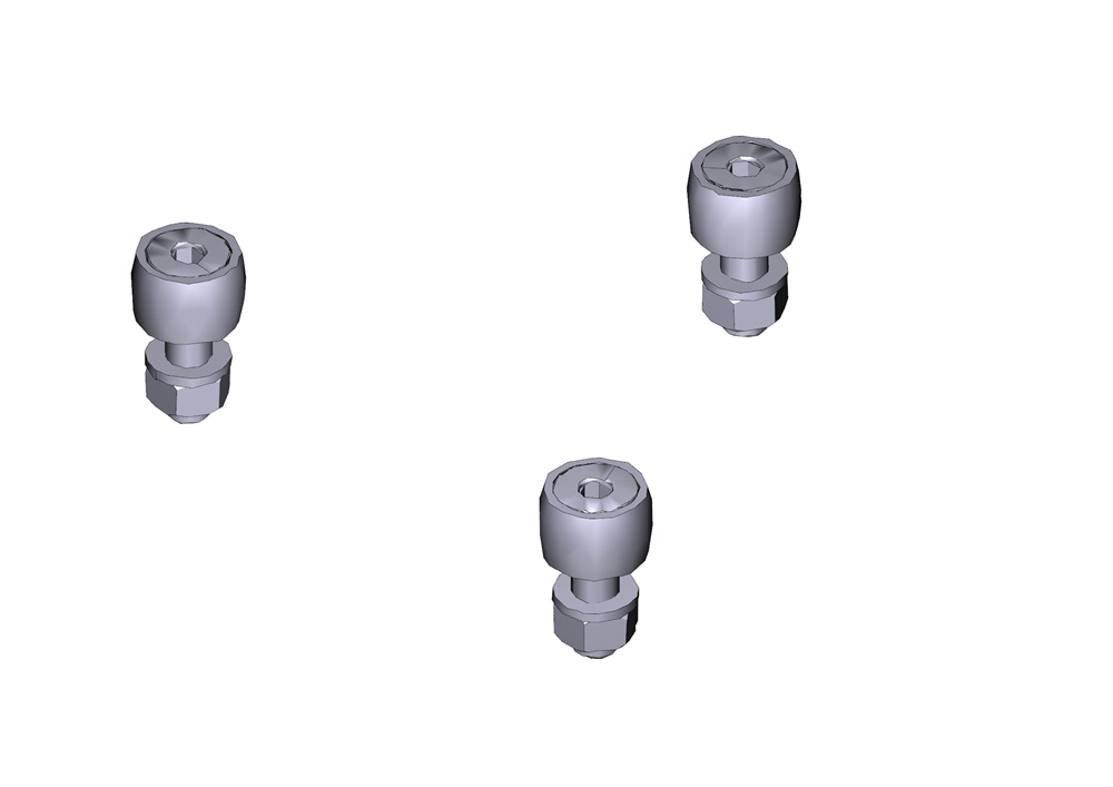 RULLO CON PERNO GUARDIAN 3PZ