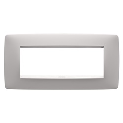 Placca One 6P beige naturale satinato design raffinato resistente per interni