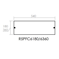 PORTA DISTRIBUZIONE 600X180 CIECA