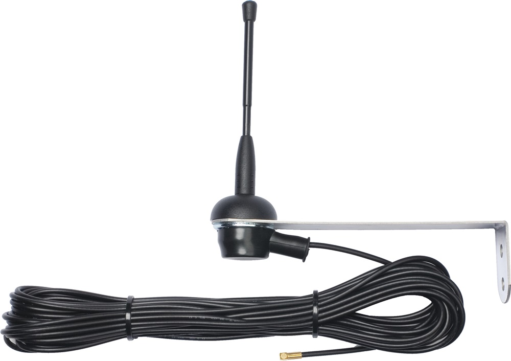 Antenna GSM compatta con staffa acciaio e cavo 10m per comunicazioni wireless esterne