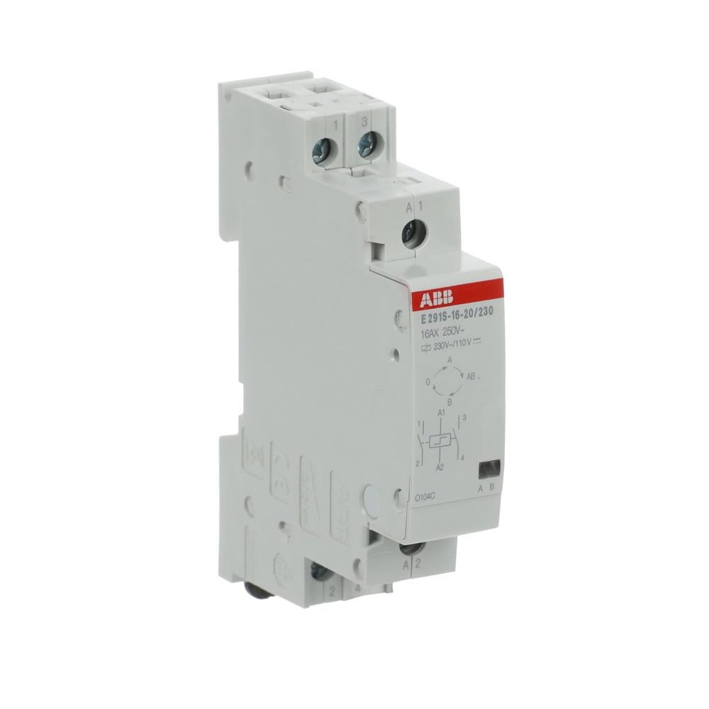 Relè sequenziale bistabile E291S 16A 230V per controllo illuminazione residenziale e industriale