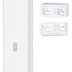 Contatto magnetico IoT Bluetooth 5.0 a batteria per porte e finestre sistema mesh View Wireless