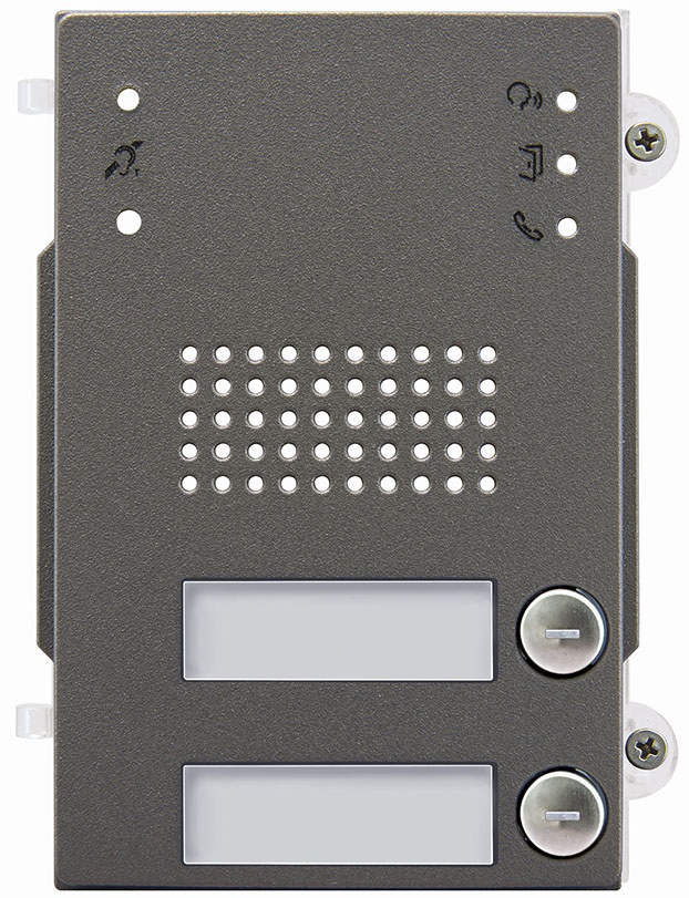 MOD.FRONTALE AUDIO 2P IK10 IP54 HEA