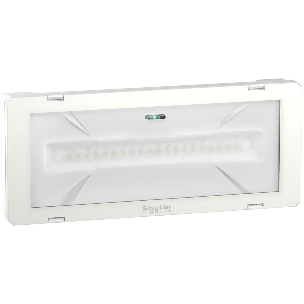 Exiway Smartled, IP65, Autoalimentato Diagnosi centralizzata DiCube, SE, 600lm SE, 3h, illuminazione di sicurezza