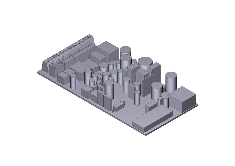 SCHEDA ELETTRONICA HEVC-T-V/301-1