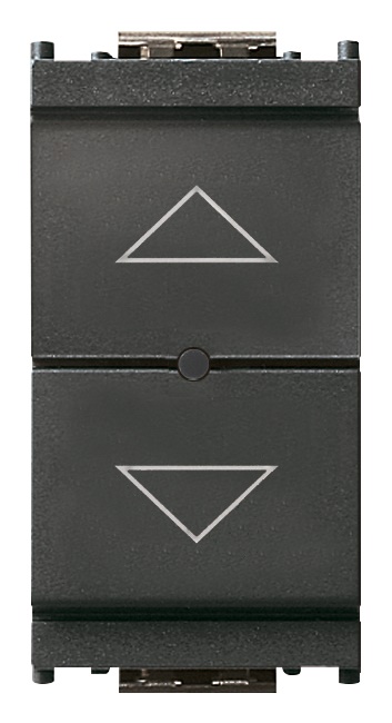 Comando tapparella connesso IoT grigio con controllo remoto Bluetooth Zigbee 3.0 per motori 100-240V