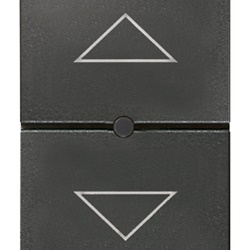 Comando tapparella connesso IoT grigio con controllo remoto Bluetooth Zigbee 3.0 per motori 100-240V