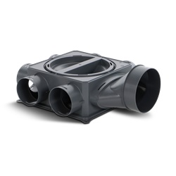 Plenum distribuzione PE 6 attacchi WDG-PH PLUS-C