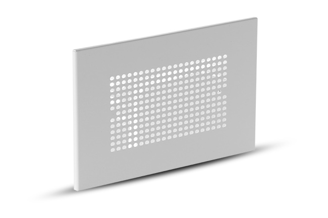 Bocchetta alta induzione forellinata WDPE sistema ventilazione