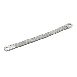 Treccia stagnata rame 10mmq 200mm messa a terra quadri elettrici