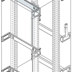 Traverse superiori per montaggio rack profondità 1000 mm struttura supporto quadri automazione