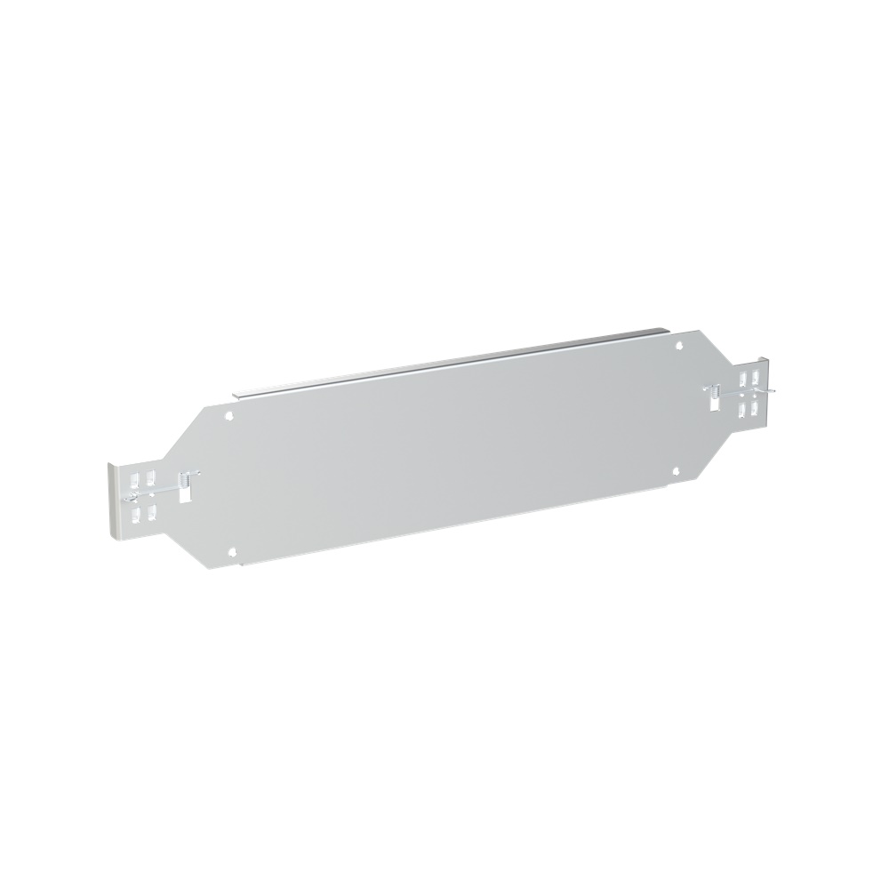 Piastra montaggio 150x600 mm per struttura System pro E energy, supporto componenti elettrici
