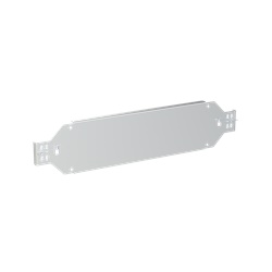 Piastra montaggio 150x600 mm per struttura System pro E energy, supporto componenti elettrici