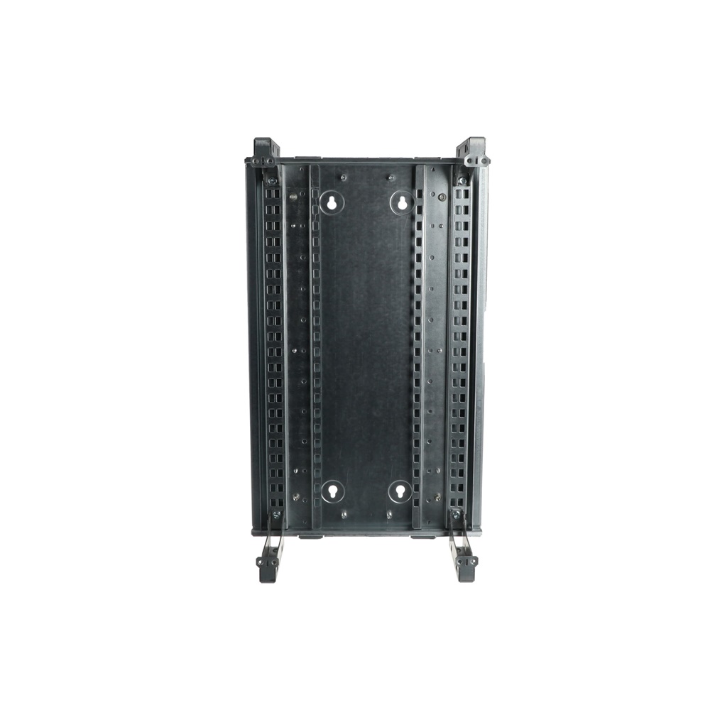 Wallcabinet System pro E energy L 600x400x250 mm, struttura base, montaggio a parete, acciaio verniciato RAL 7035, IP43 con porta, protezione IK08, per installazione interna