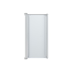 Cabinet a pavimento 1649x816x250 mm sistema System pro E energy L, struttura base, montaggio a parete, protezione IP43 con porta, acciaio verniciato RAL 7035, per installazione interna