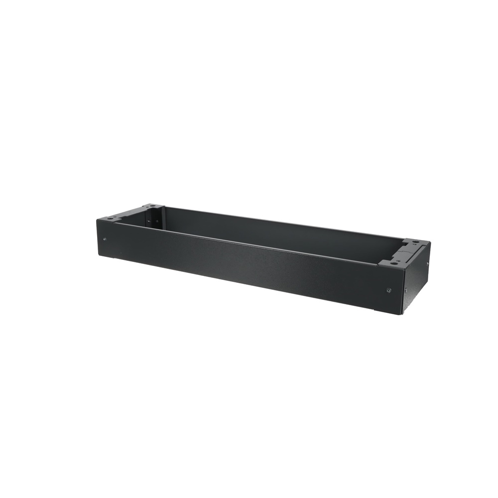 Zoccolo con flange 100x80 mm per impianti elettrici, resistente e stabile, supporto System pro E energy