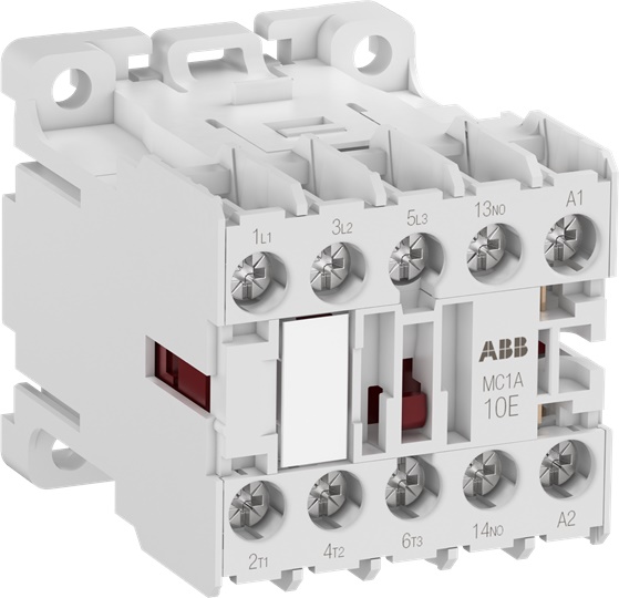 Minicontattore MC1A301ATU 3 poli 3 NO 1 NC 20A 400V AC controllo carichi industriali e civili