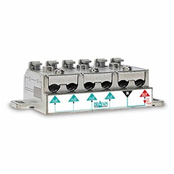 Derivatore 4 uscite 14dB 5-2400MHz per impianti TV Satellite