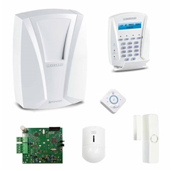 Kit antifurto radio K.HOME EVO WL con centrale DEFENDER 24 e sensori integrati