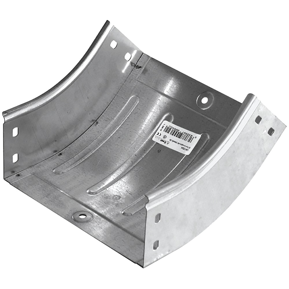 Curva salita 45° 50x50 ZF per impianti elettrici professionali resistente e durevole