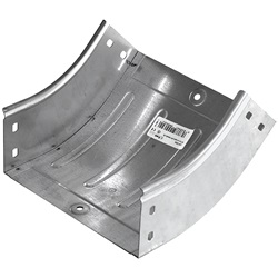 Curva salita 45° 50x50 ZF per impianti elettrici professionali resistente e durevole