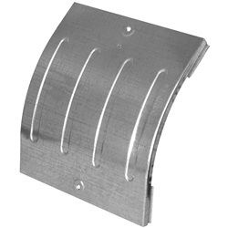 Scatola derivazione angolare curva 45° 50x50 mm zincata per impianti elettrici