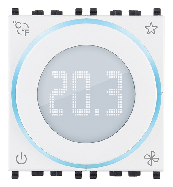 TERMOSTATO ROTELLA DOMOTICO 2M BIAN