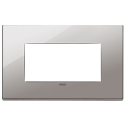 PLACCA 4M CROMO NERO