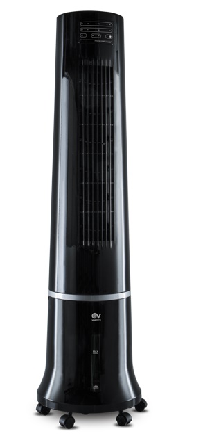 Ventilatore oscillante da terra tangenziale 3 velocità con raffreddamento ad acqua e telecomando