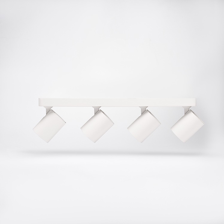 APPLIQUE SUPERFICIE 4X GU10 BIANCO
