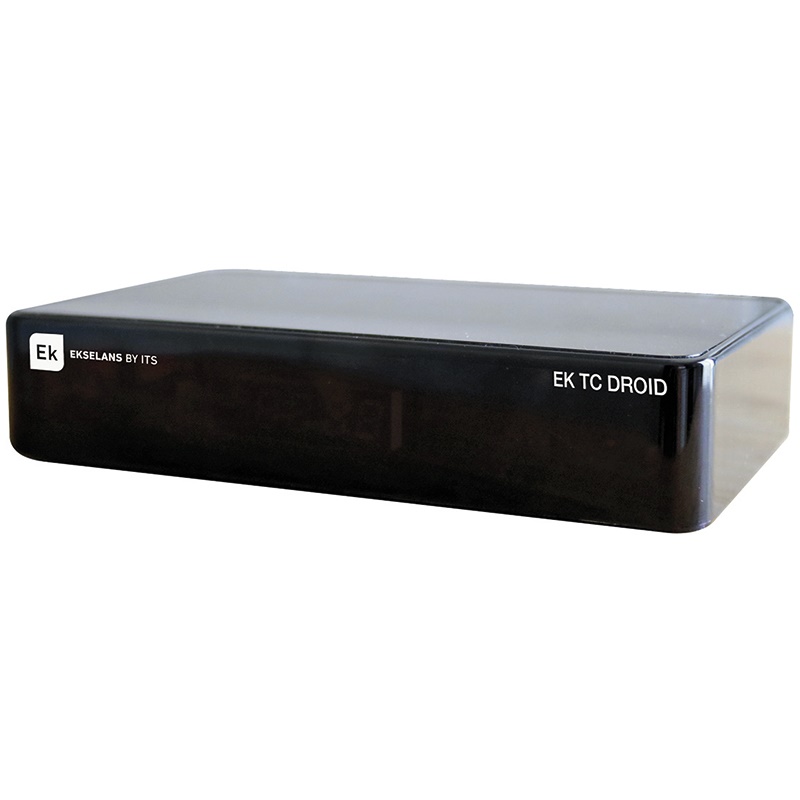 Ricevitore DVB-T2 compatto con Android TV integrato per ricezione digitale avanzata e installazioni rapide
