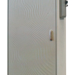 Armadio vetroresina IP44 serie GRAFI 7 con cassonetto portacontatore e serratura triangolare