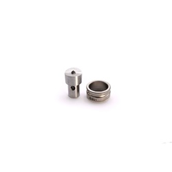 COPPIA MATRICE-PUNZONE FORO Ø 21 MM PERFORATORE CEMBRE SPA USO INDUSTRIALE