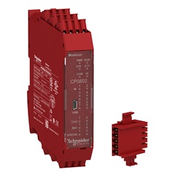 Modulo configurabile modulare di sicurezza 8DI 2DO m.vmolla