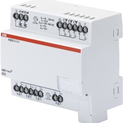Controllore Fan Coil PWM 3 Vie per Riscaldamento e Raffreddamento con Montaggio su Guida DIN e Integrazione KNX