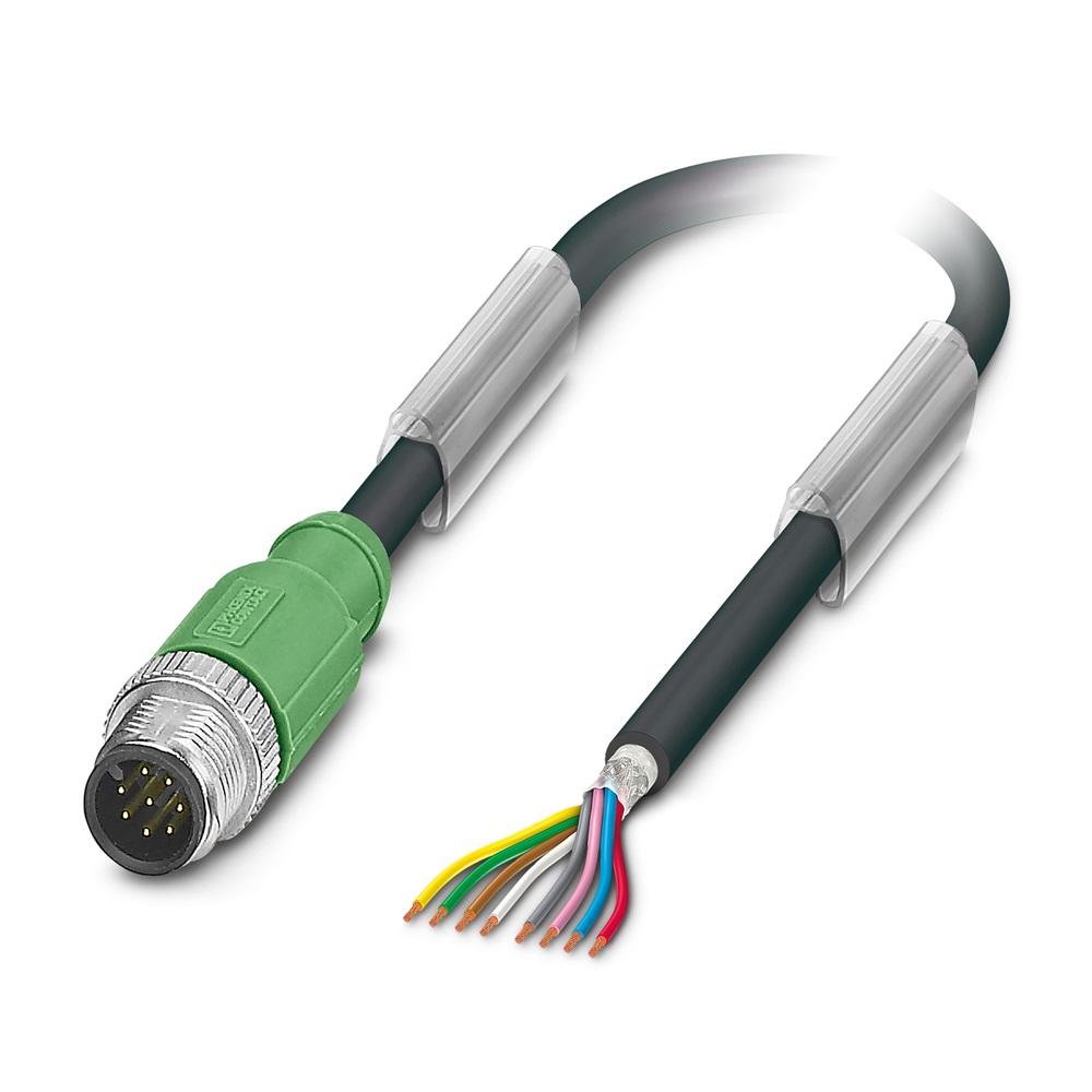 SAC-8P-M12MS/10,0-PUR SH CAVO SENSO